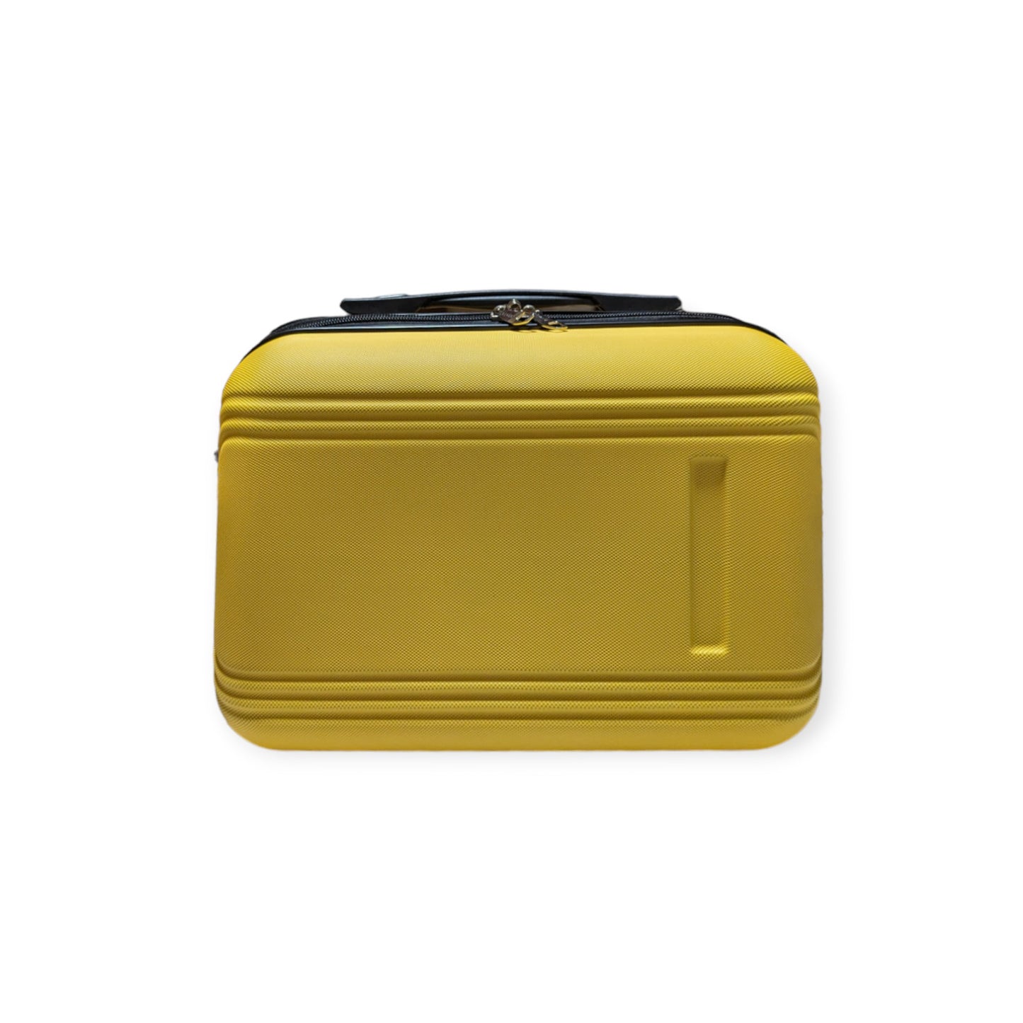 Elegant Collection Yellow Luggage 5 Piece Set (Beauty case /20/26/28/30") Suitcase Lock Spinner