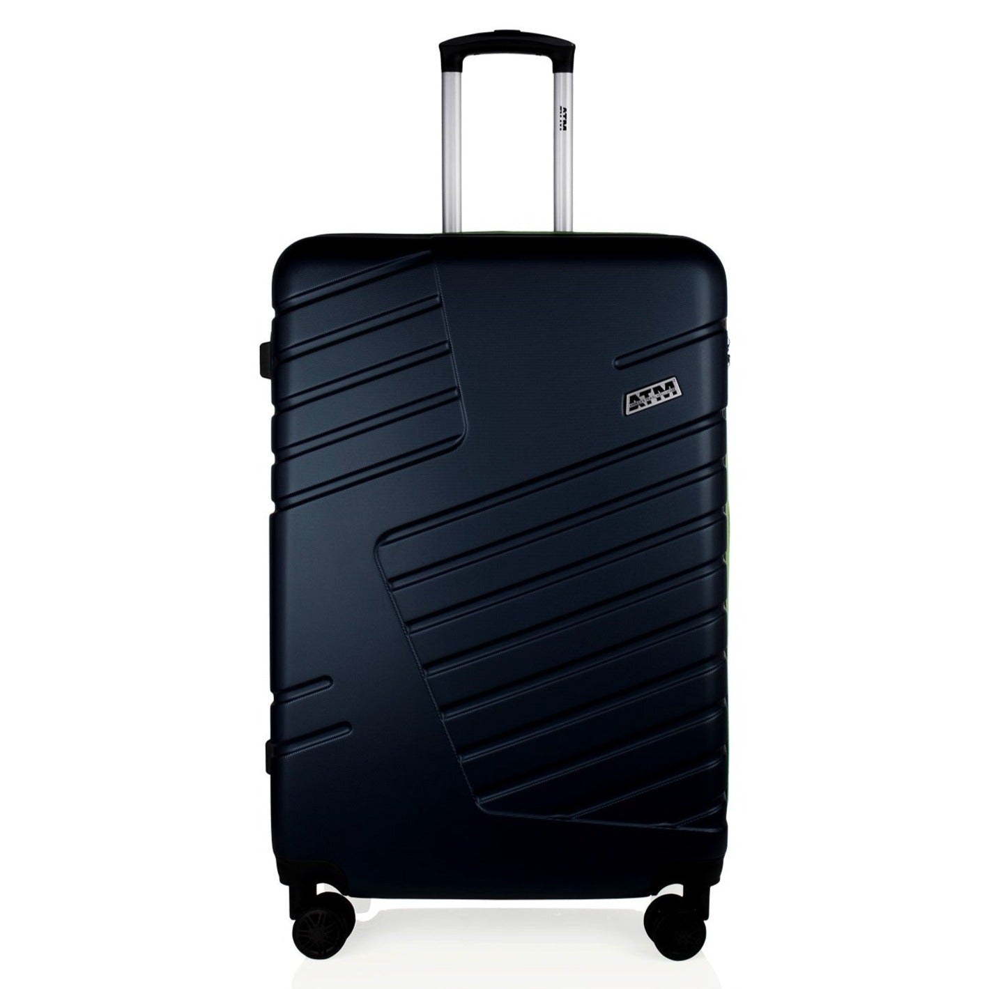 LUCKY Collection Black Luggage (21/25/29") Suitcase Lock Spinner Hardshell