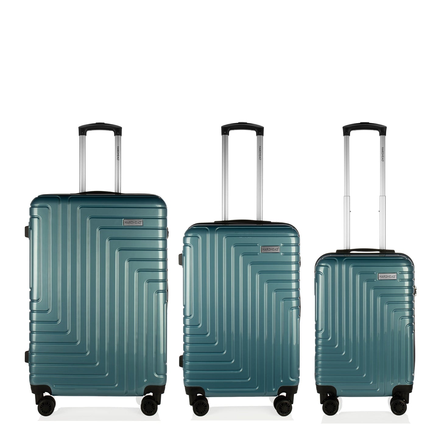 Sara Collection Moon Rock Luggage 3 Piece Set (20/24/28") Suitcase Lock Spinner Hardshell