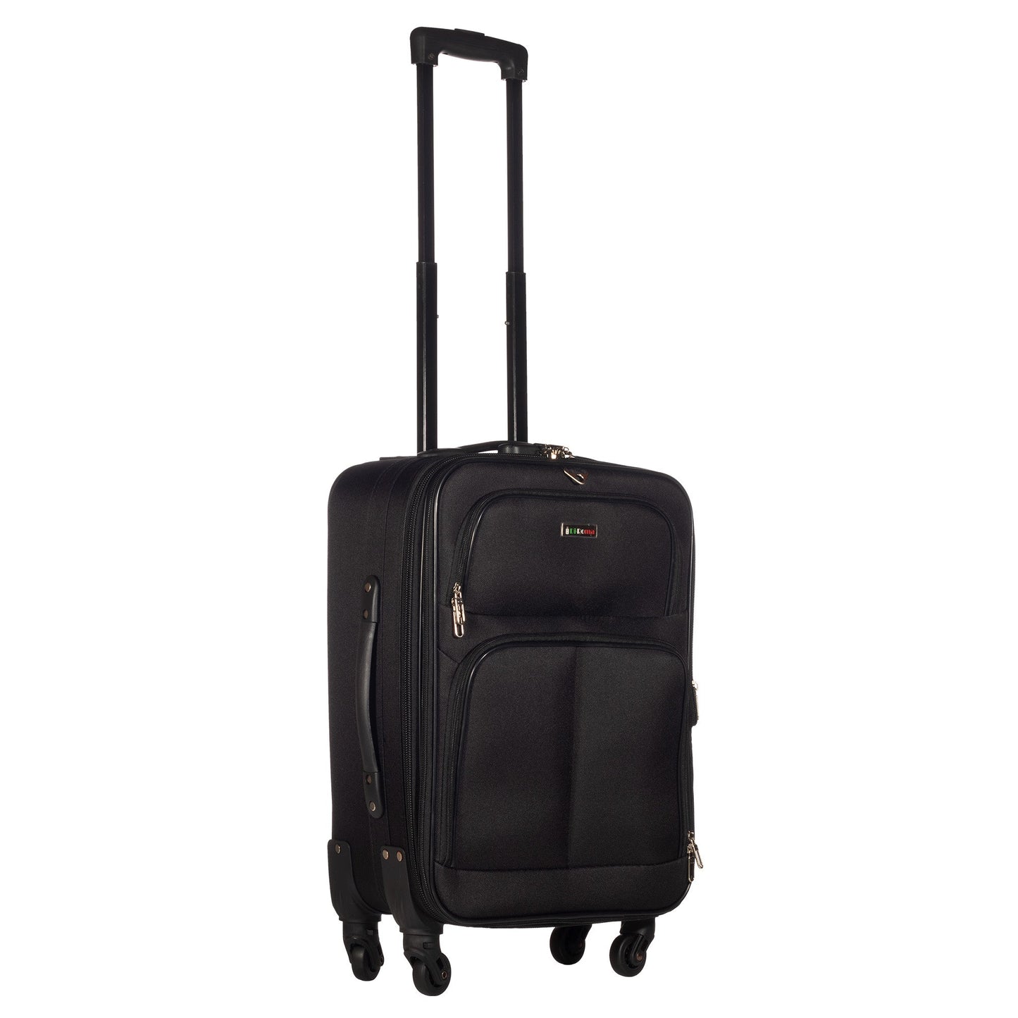 Identity collection black luggage (20/26/28/30") Suitcase Lock Spinner
