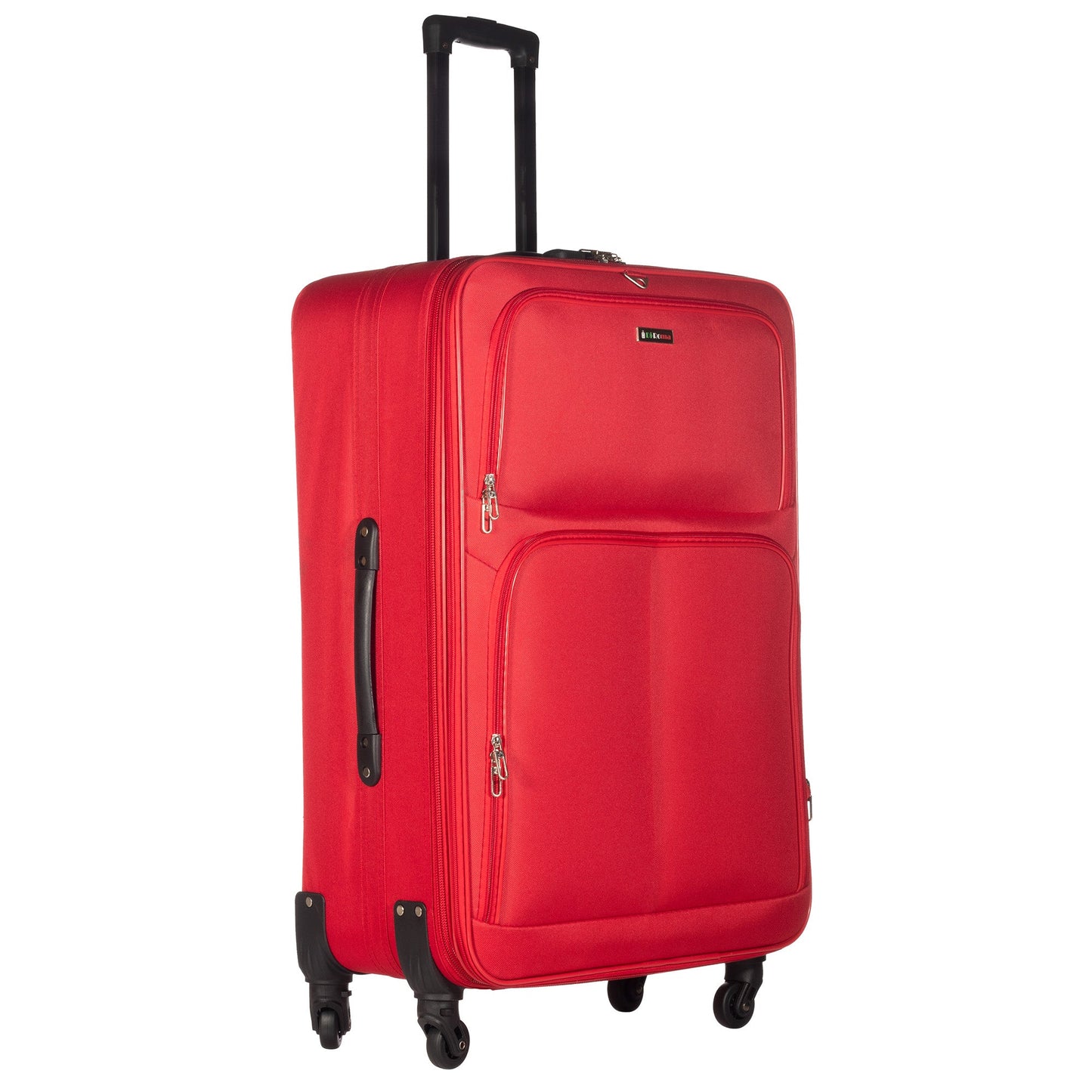 Identity Collection Red Luggage (20/26/28/30") Suitcase Lock Spinner