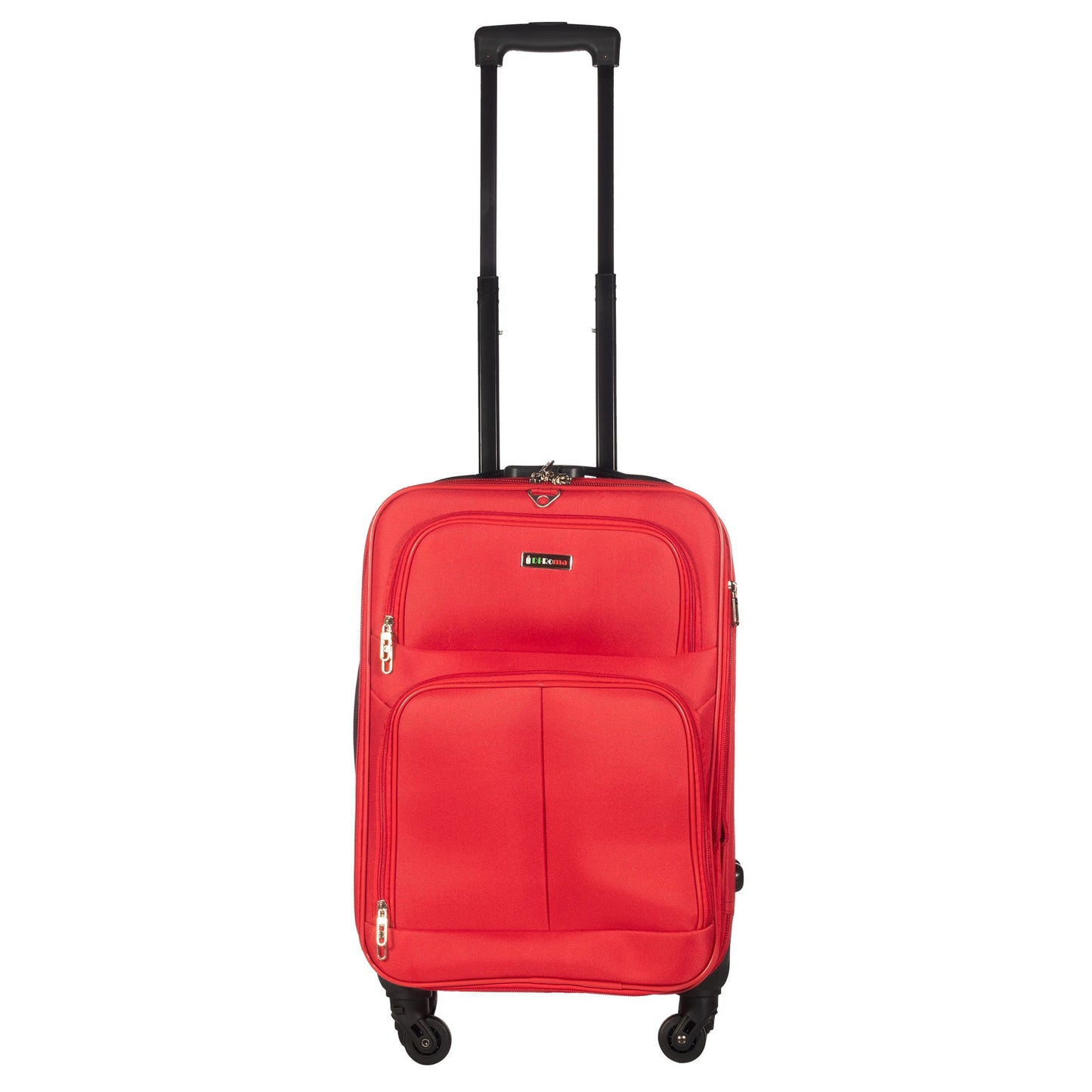 Identity Collection Red Luggage (20/26/28/30") Suitcase Lock Spinner
