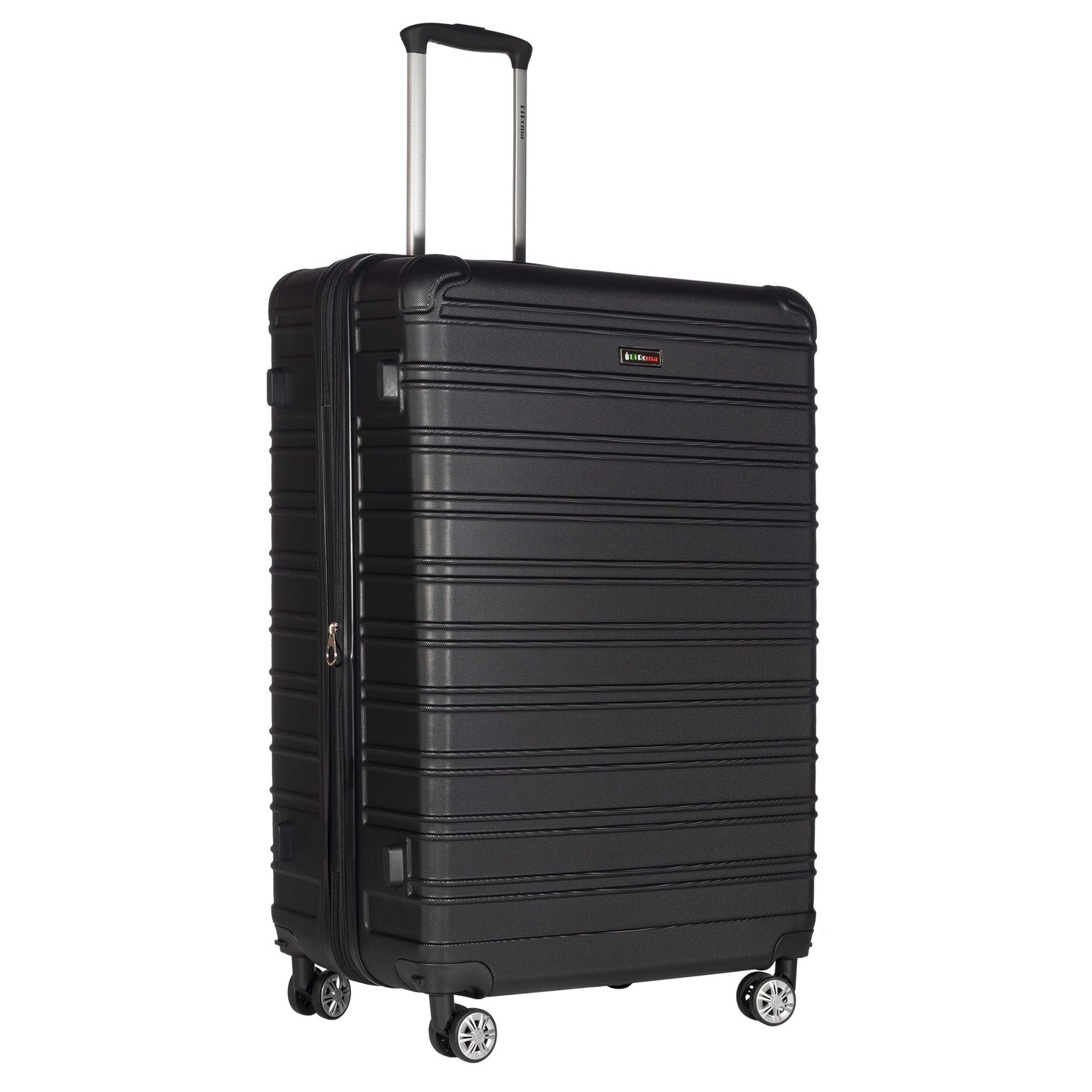 King Collection Black luggage (20/26/28/30") Suitcase Lock Spinner Hard