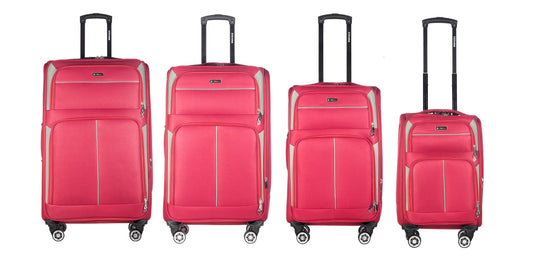 Star collection red luggage Set(20/26/28/30")