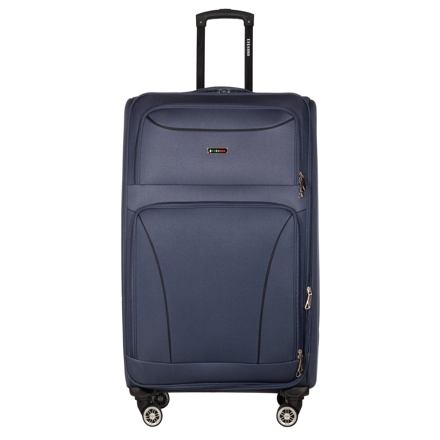 Victoria Collection Blue Luggage(20/26/28/30") Suitcase Lock Spinner Soft