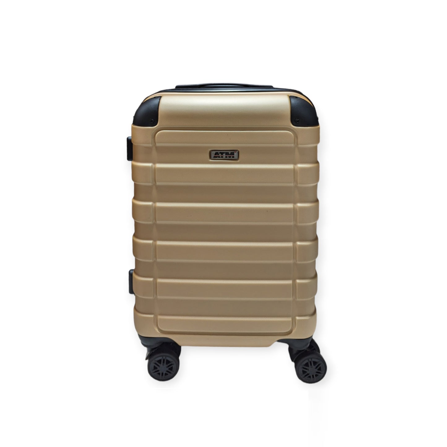 Classic Collection Gold Luggage 3 Piece Set (20/26/30") Suitcase Lock Spinner