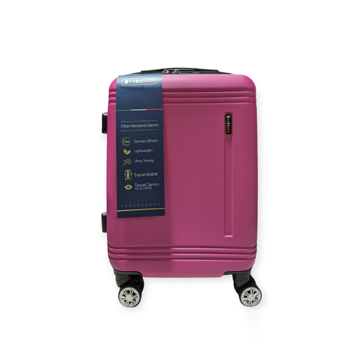 Elegant Collection Pink Luggage (Beauty case /20/26/28/30") Suitcase Lock Spinner