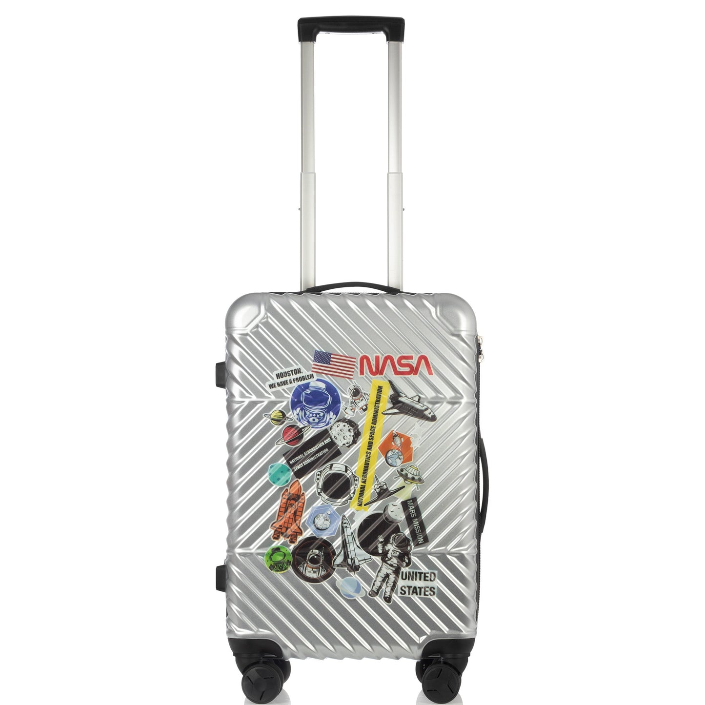 Mission Patches Collection Silver Luggage (21/26/29")