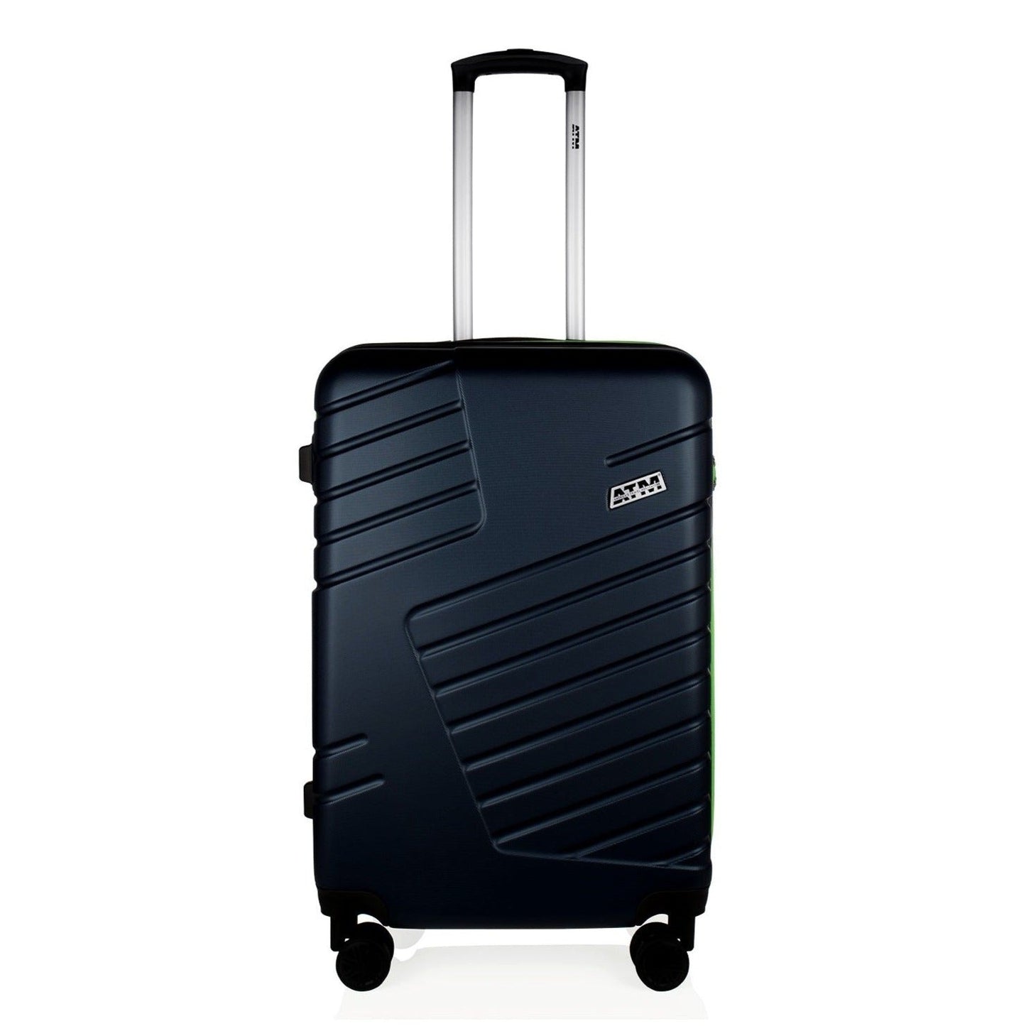 LUCKY Collection Black Luggage (21/25/29") Suitcase Lock Spinner Hardshell