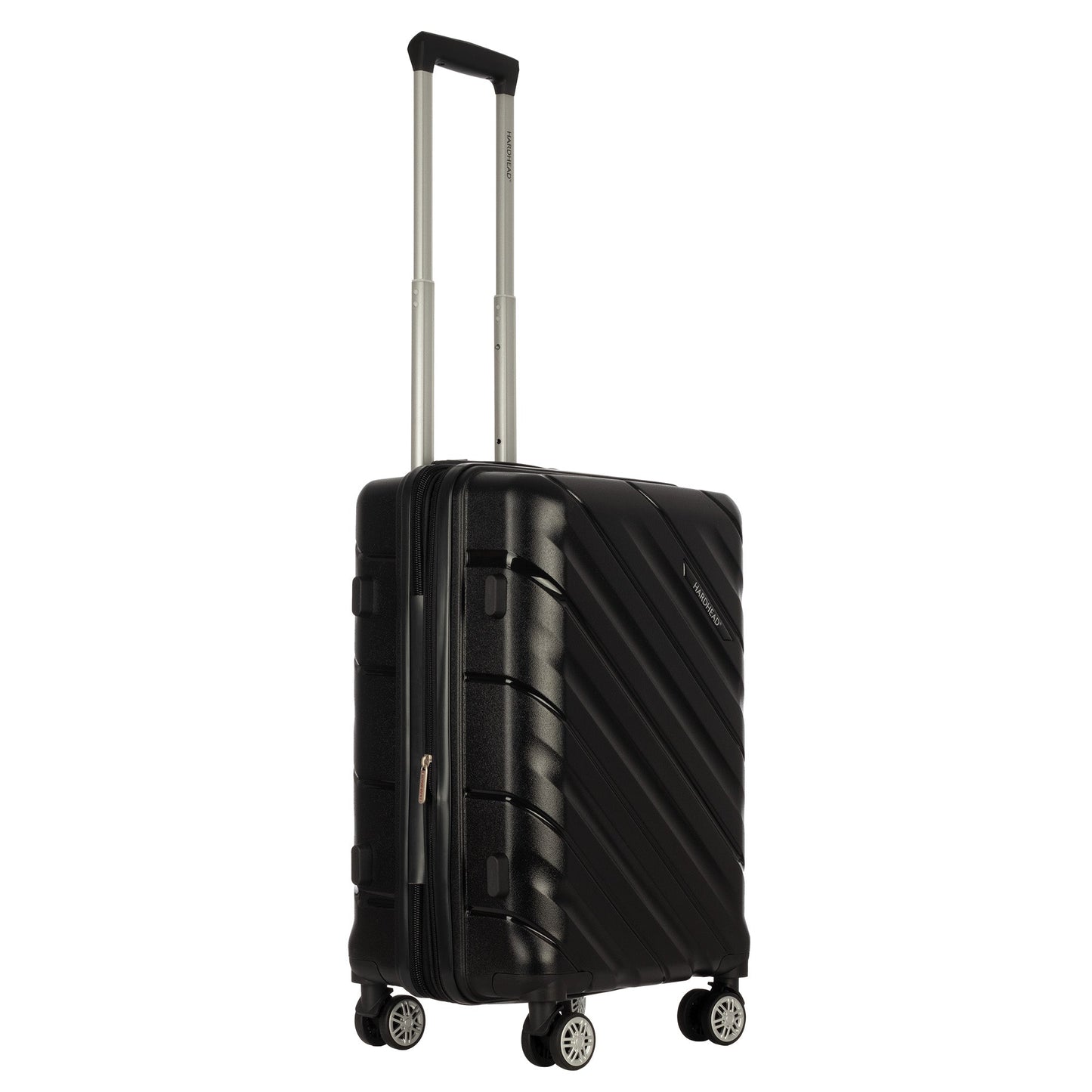 Ian collection black luggage (21") Suitcase Lock Spinner Hardshell