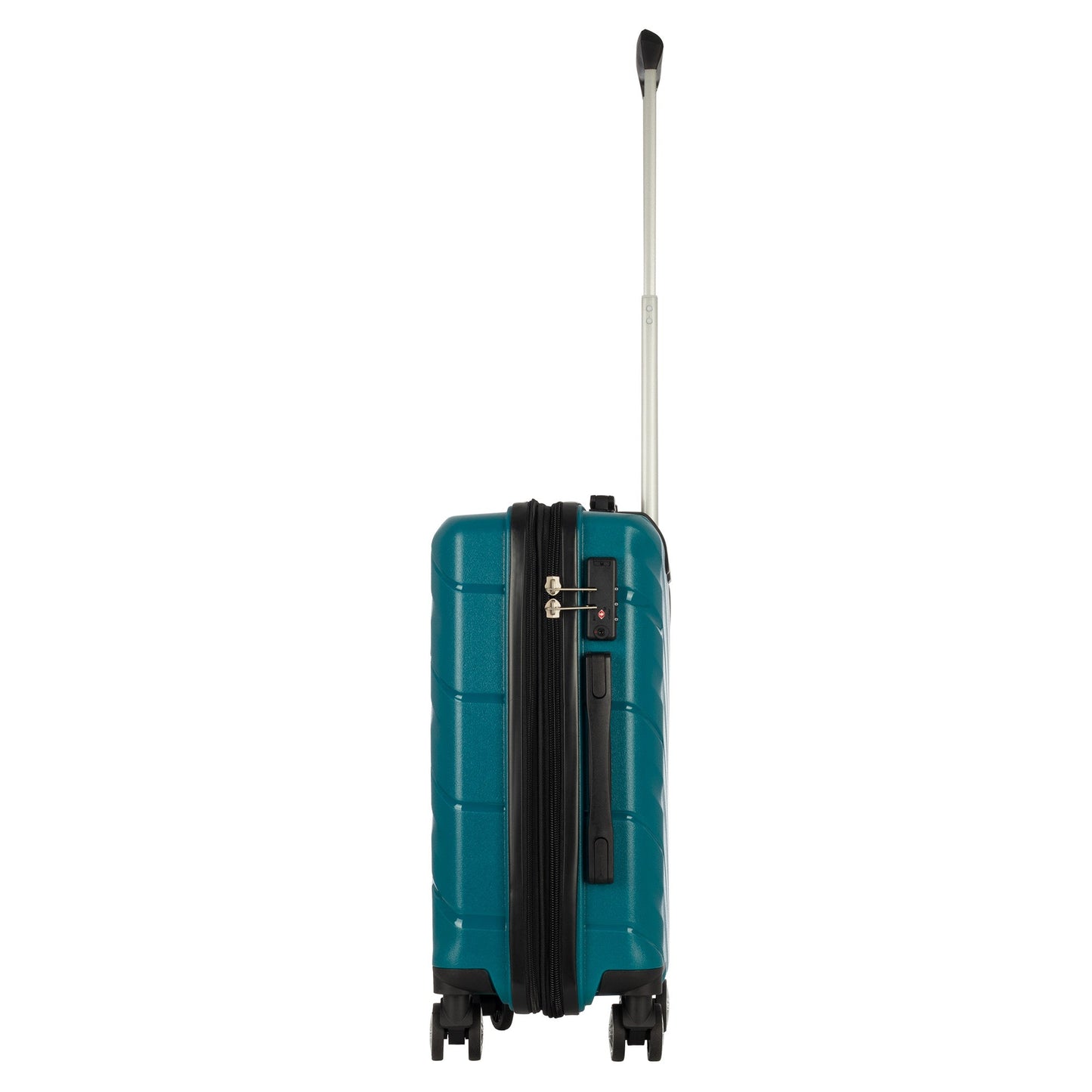 Ian Collection Turquoise Luggage (19") Suitcase Lock Spinner Hardshell