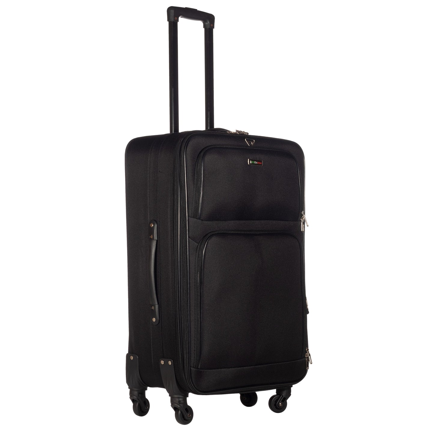 Identity collection black luggage (20/26/28/30") Suitcase Lock Spinner