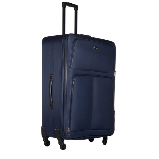 Identity collection blue luggage Set(20/26/28/30") Suitcase Lock Spinner