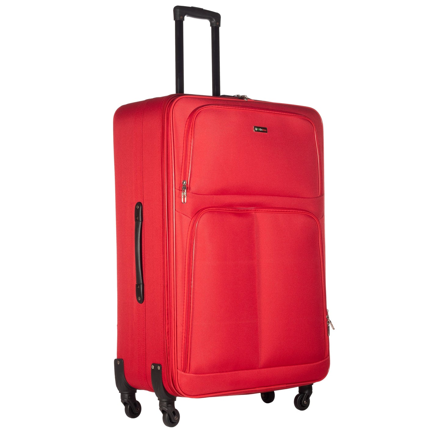 Identity Collection Red Luggage (20/26/28/30") Suitcase Lock Spinner