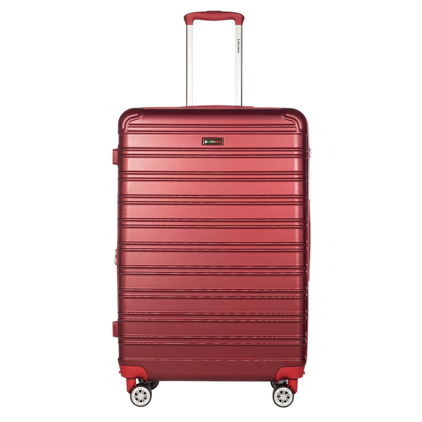 King Collection Red luggage (20/26/28/30") Suitcase Lock Spinner Hard