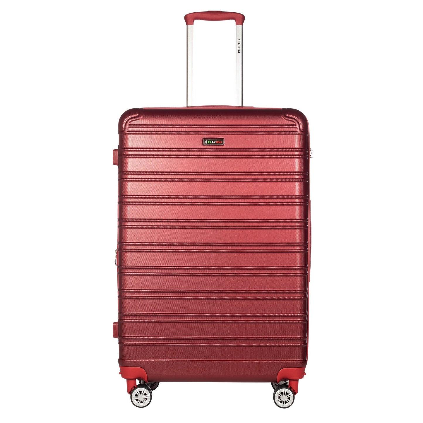 King Collection 4pc Red luggage (20/26/28/30") Suitcase Lock Spinner Hard