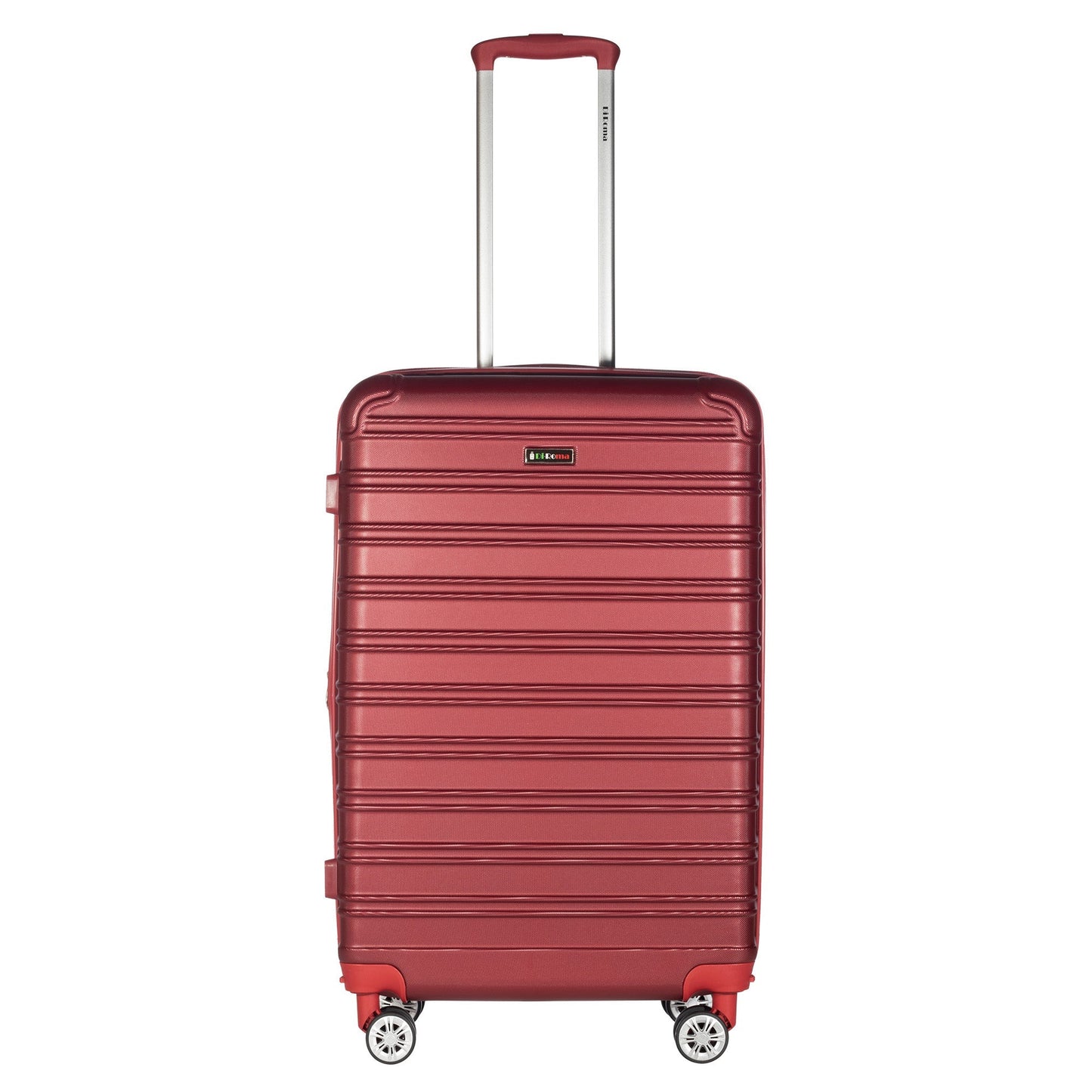 King Collection 4pc Red luggage (20/26/28/30") Suitcase Lock Spinner Hard