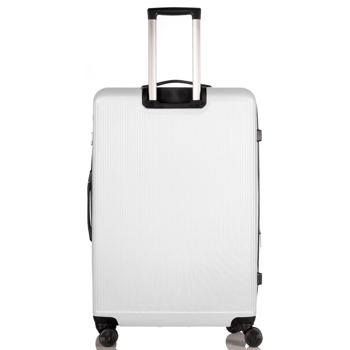 Hardhead Nasa JFK Collection White Luggage (21/25/29") Suitcase Lock Spinner Hardshell