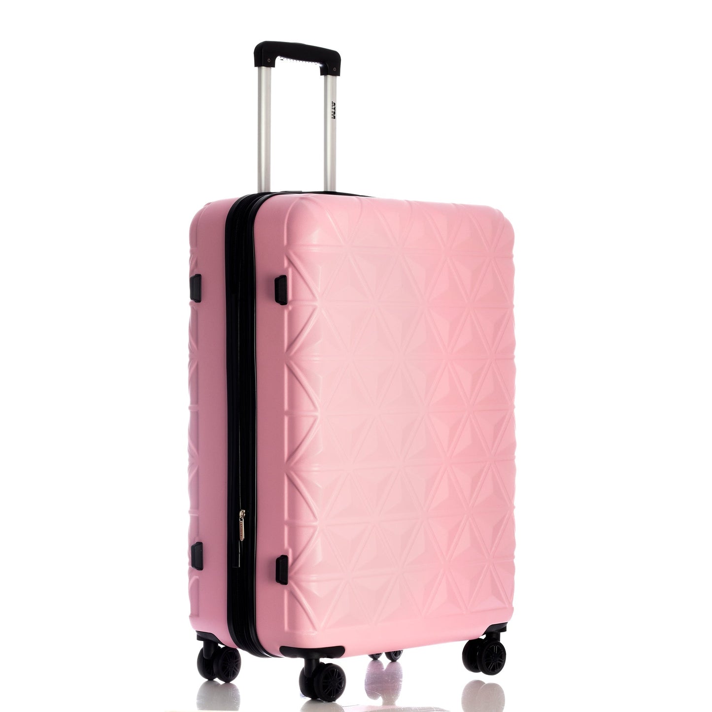 Cosmos Collection Pink Luggage 3 Piece Set (21/25/29") Suitcase Lock Spinner Hardshell