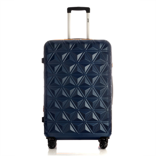 Cosmos Collection Navy Luggage (21/25/29") Suitcase Lock Spinner Hardshell