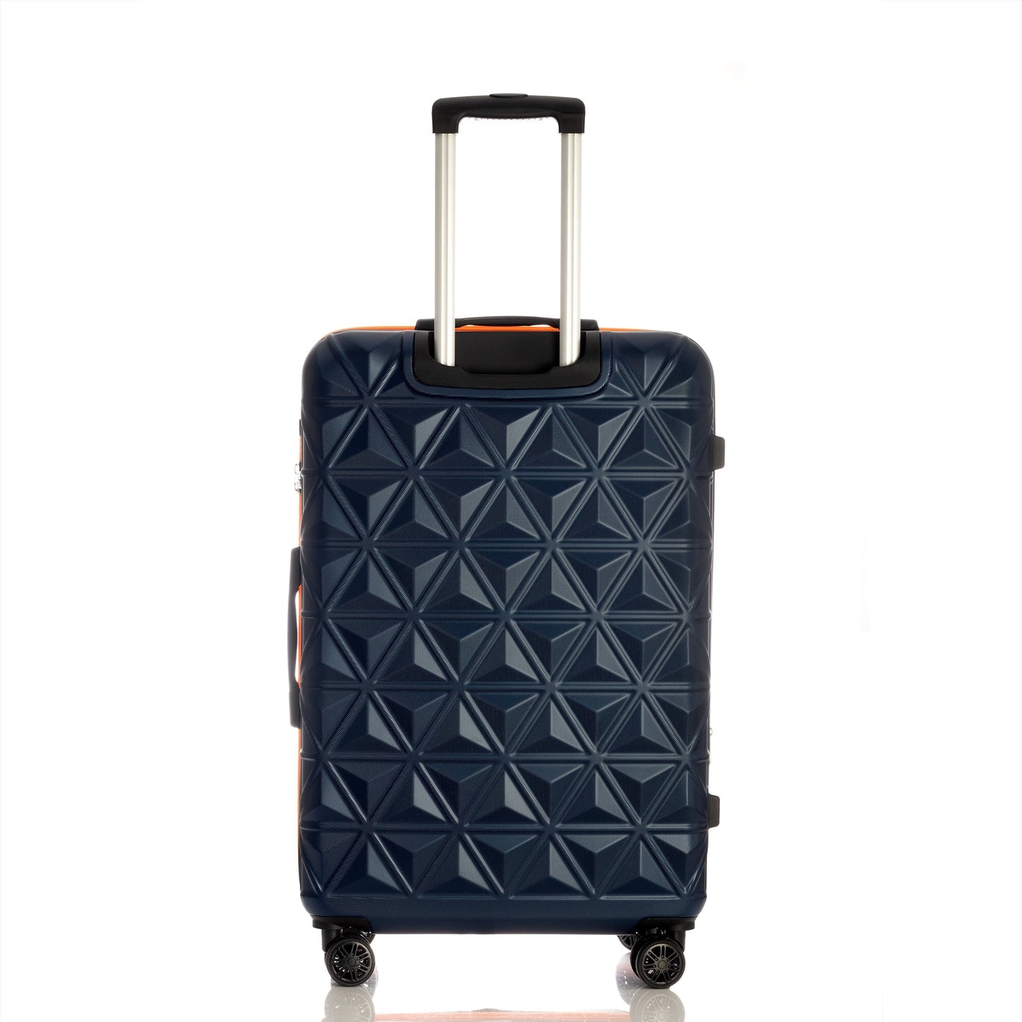 Cosmos Collection Navy Blue Luggage 3 Piece Set (21/25/29") Suitcase Lock Spinner Hardshell