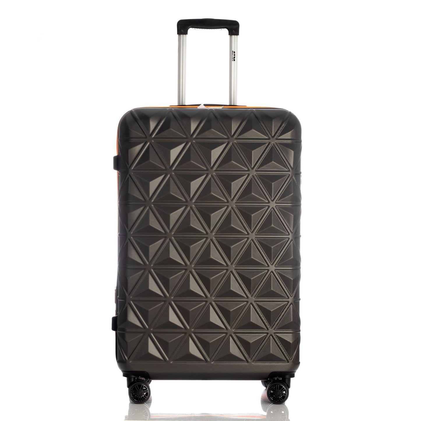 Cosmos Collection Oxford Luggage (21/25/29") Suitcase Lock Spinner Hardshell