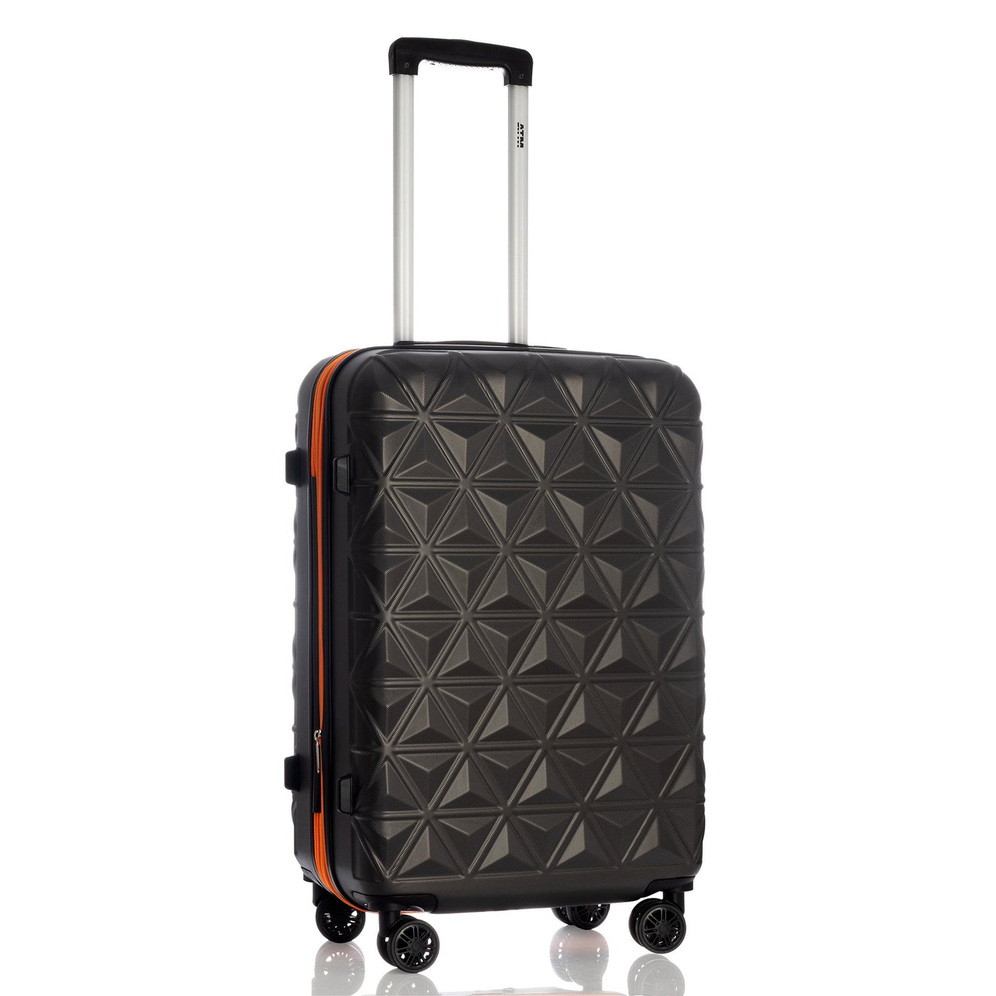 Cosmos Collection Oxford Luggage (21/25/29") Suitcase Lock Spinner Hardshell