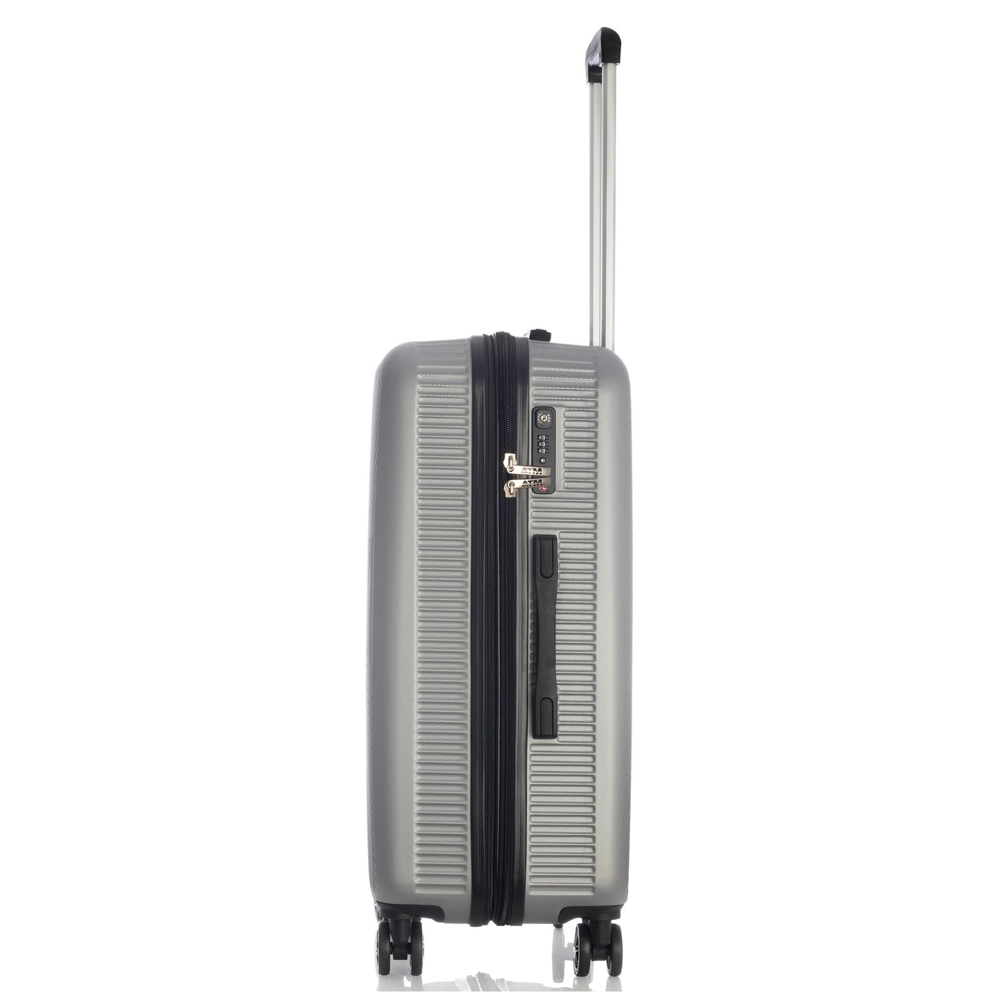 Vita collection luggage silver (18/22/26/30") Suitcase Lock Spinner