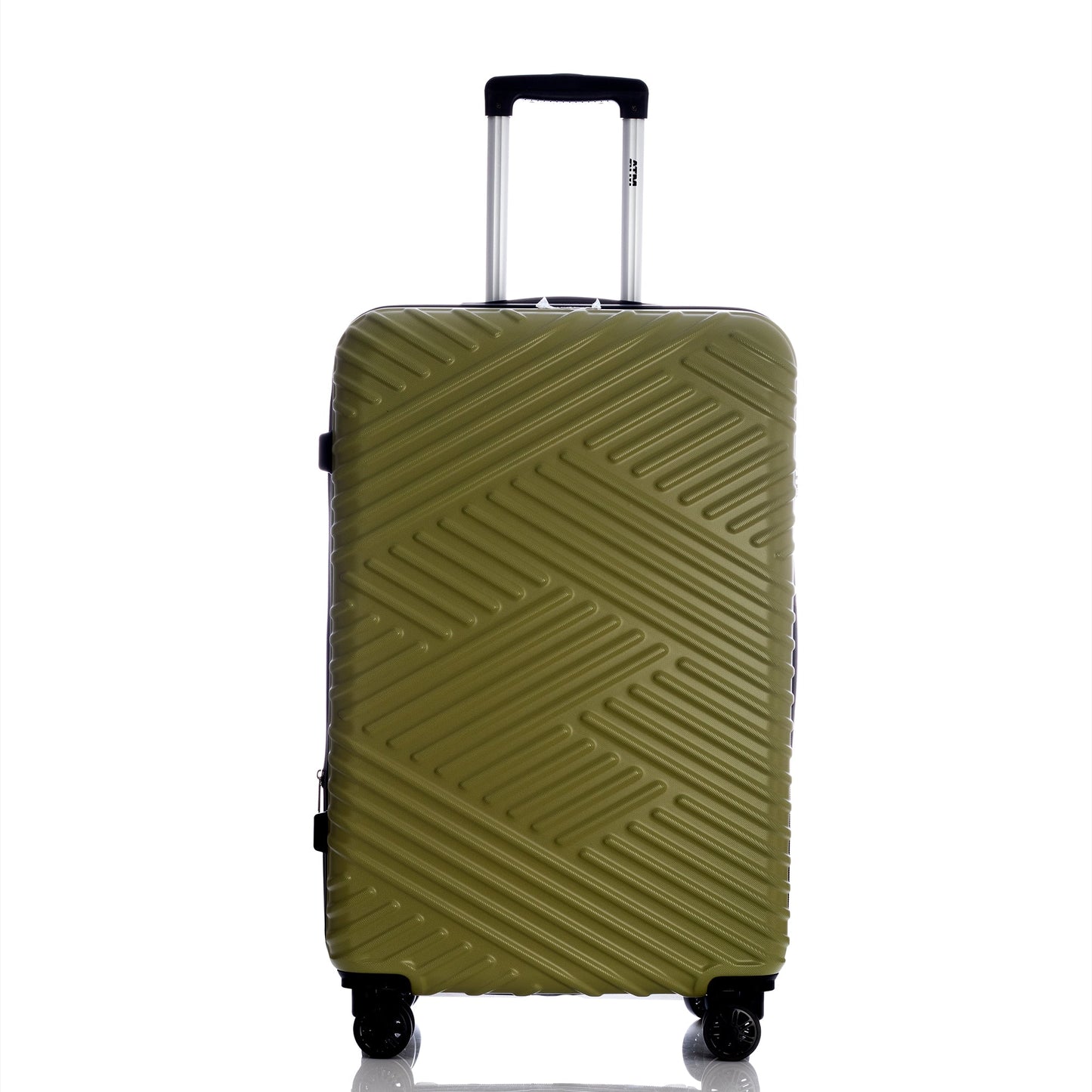 Neon Collection Green Luggage (21/25/29") Suitcase Lock Spinner Hardshell