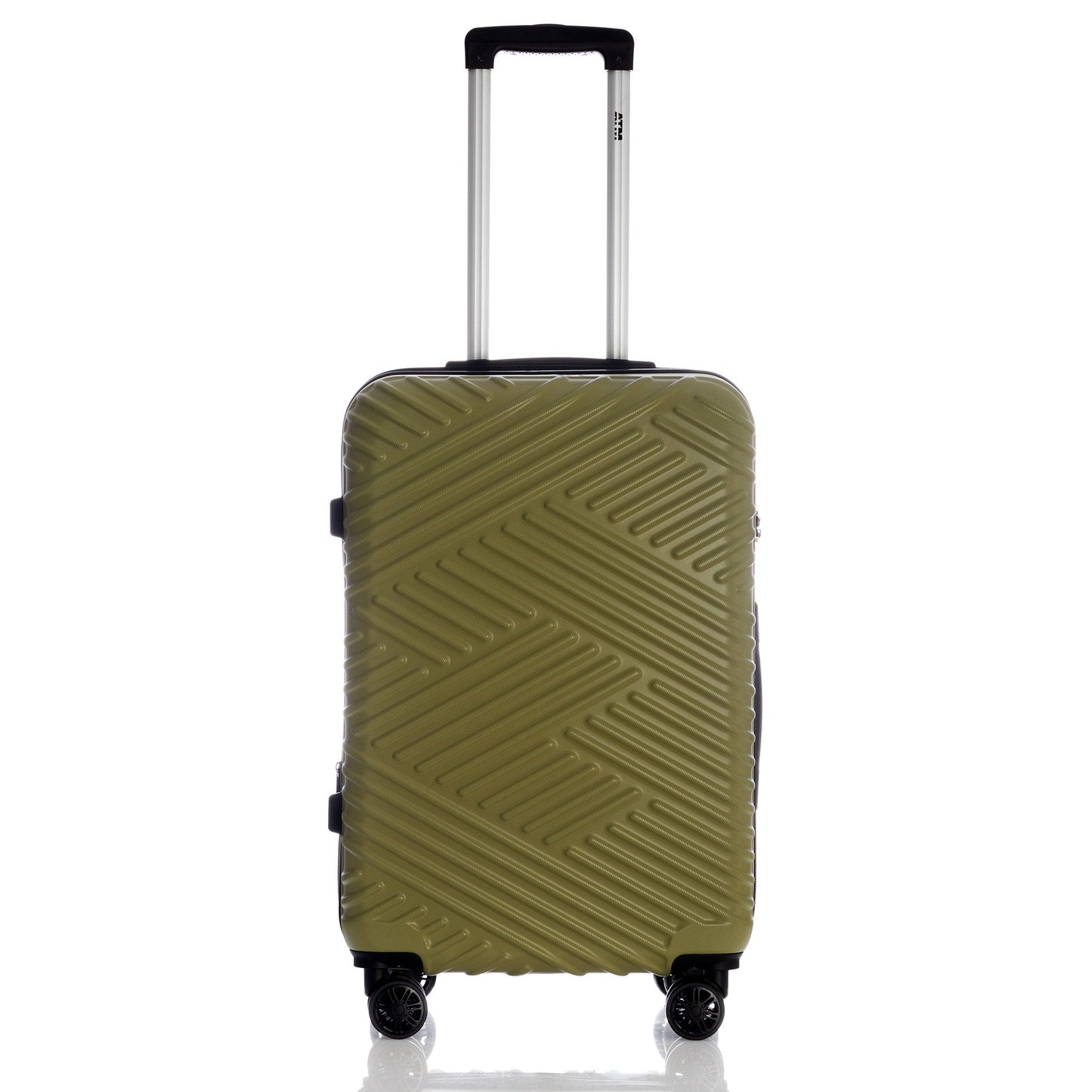 Neon Collection Green Luggage (21/25/29") Suitcase Lock Spinner Hardshell