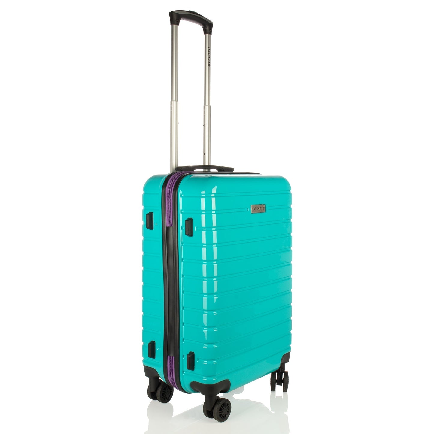 Blaze Collection Aqua Luggage 4 Piece Set (18/20/24/28") Suitcase Lock Spinner Hardshell