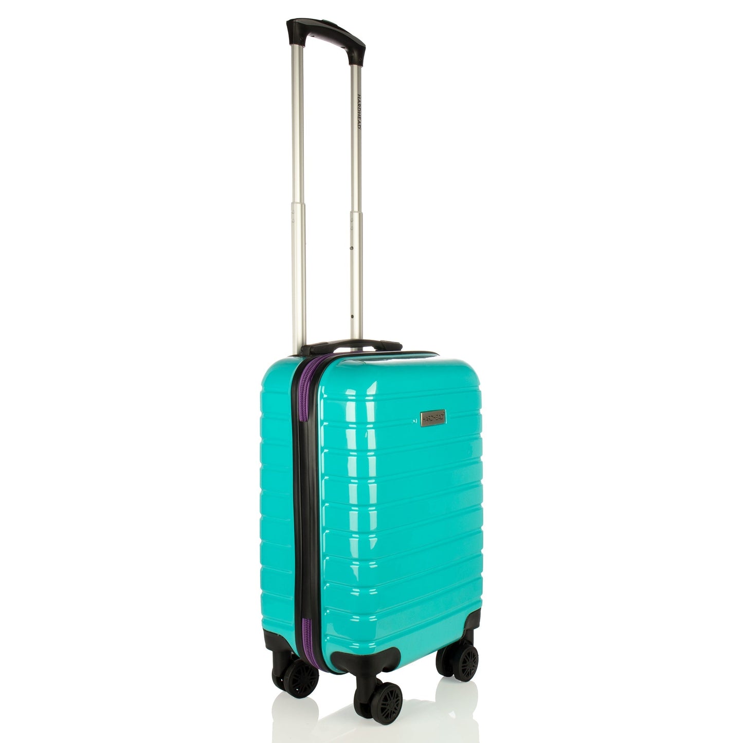 Blaze Collection Aqua Luggage 4 Piece Set (18/20/24/28") Suitcase Lock Spinner Hardshell