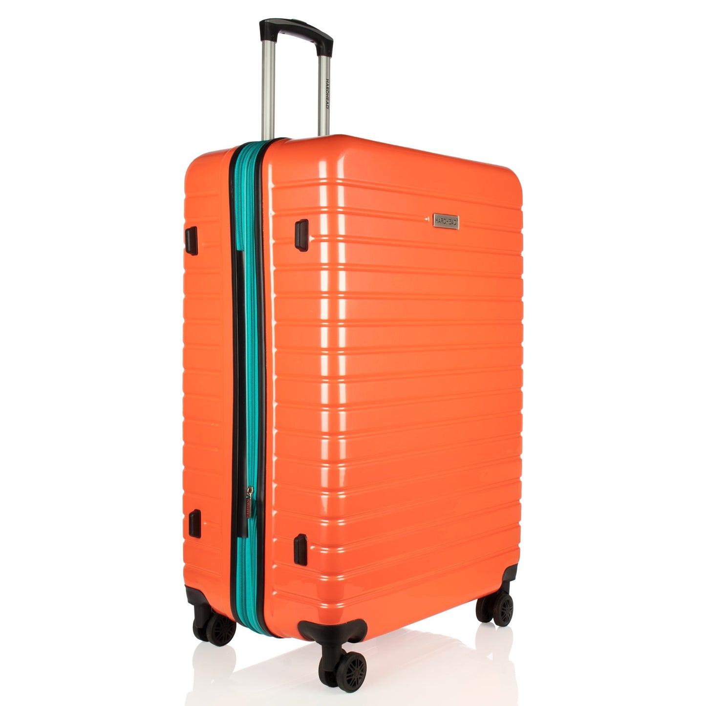 Blaze Collection Salmon Luggage 4 Piece Set (18/20/24/28") Suitcase Lock Spinner Hardshell