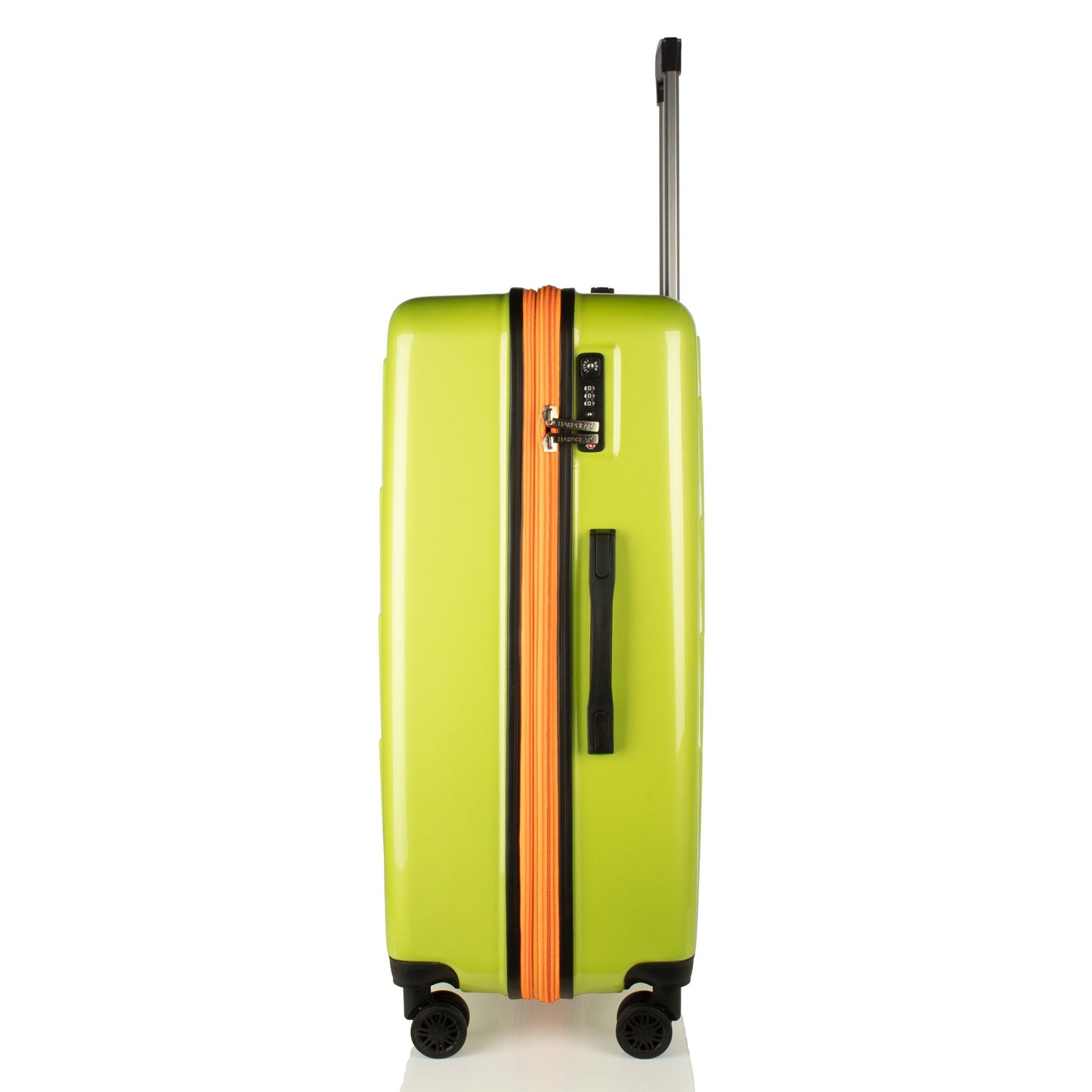 Denisse Collection Green Luggage (21/25/29") Suitcase Lock Spinner Hardshell
