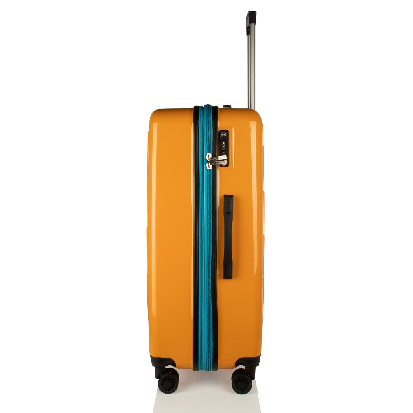 Denisse Collection Orange Luggage (21/25/29") Suitcase Lock Spinner Hardshell