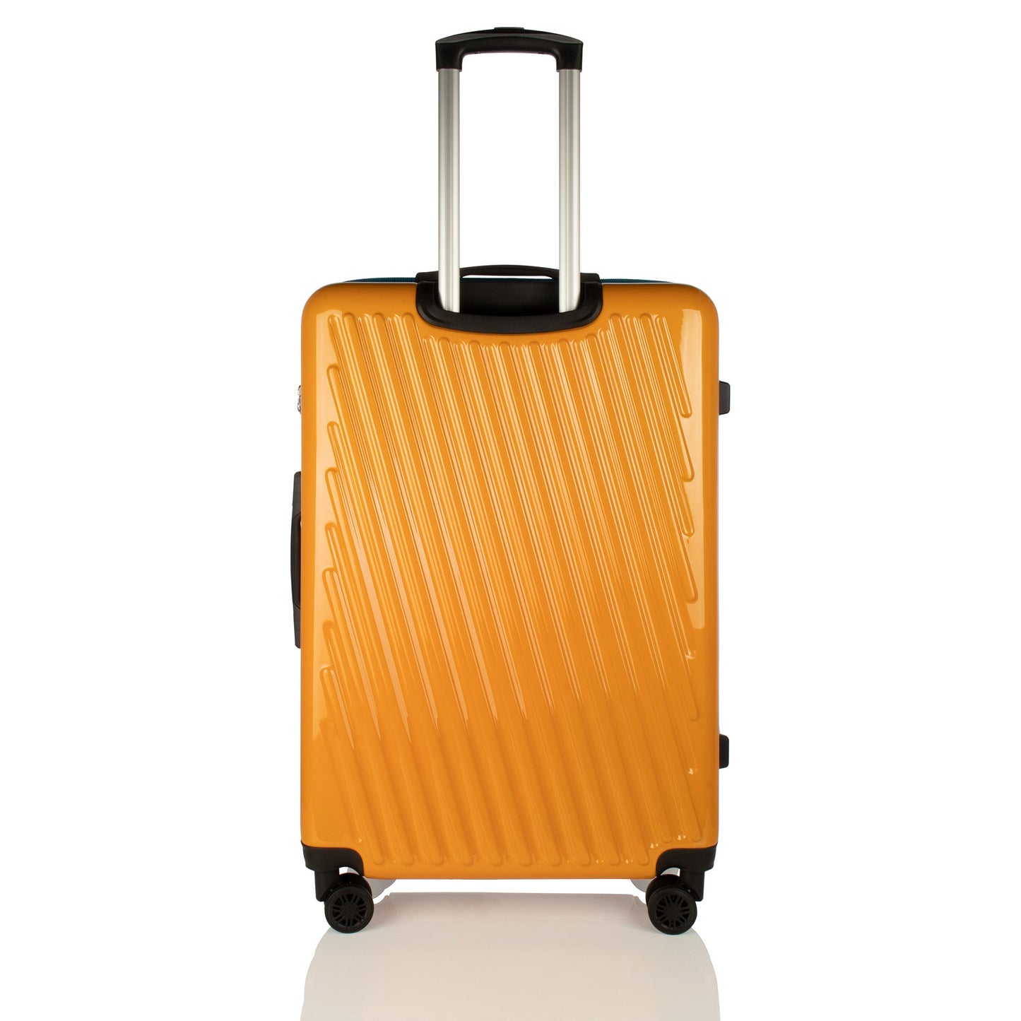 Denisse Collection Orange Luggage (21/25/29") Suitcase Lock Spinner Hardshell
