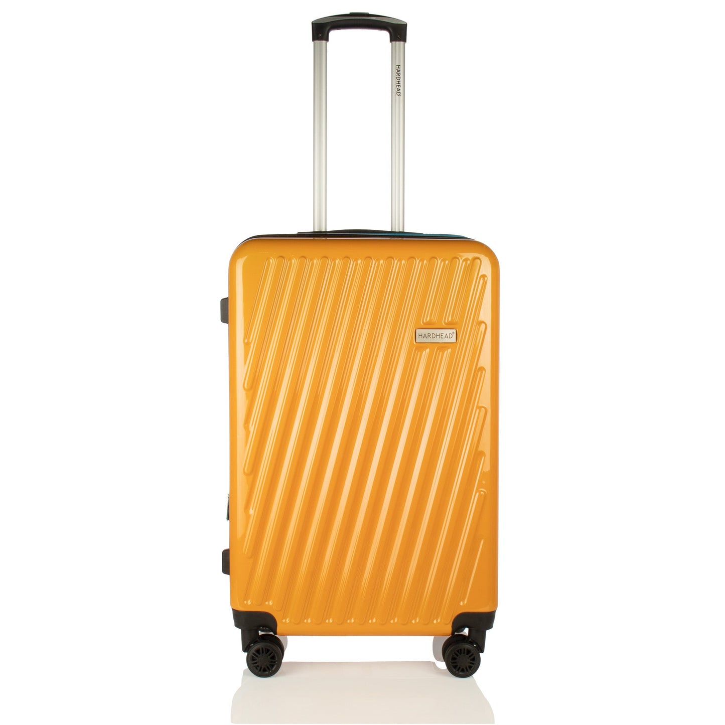 Denisse Collection Orange Luggage (21/25/29") Suitcase Lock Spinner Hardshell