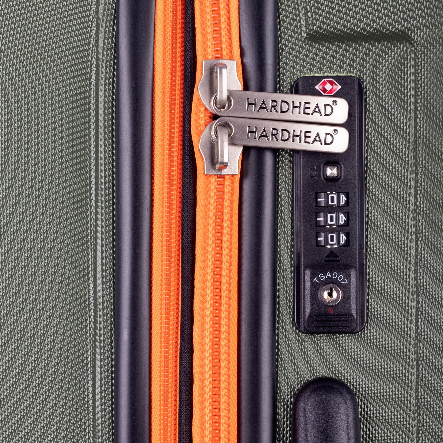 Nayax Collection Green Luggage (20/24/28") Suitcase Lock Spinner Hardshell