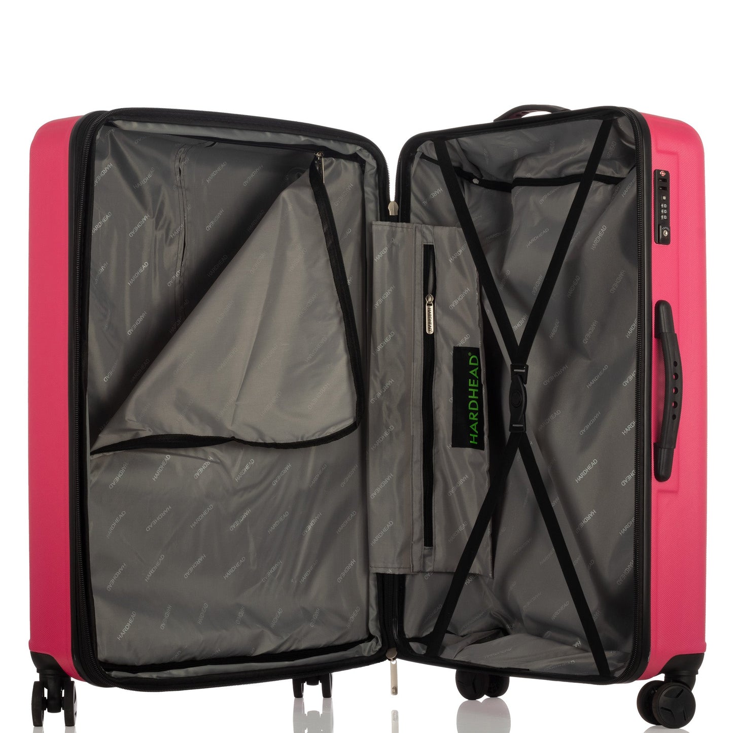 Nayax Collection Pink Luggage (20/24/28") Suitcase Lock Spinner Hardshell
